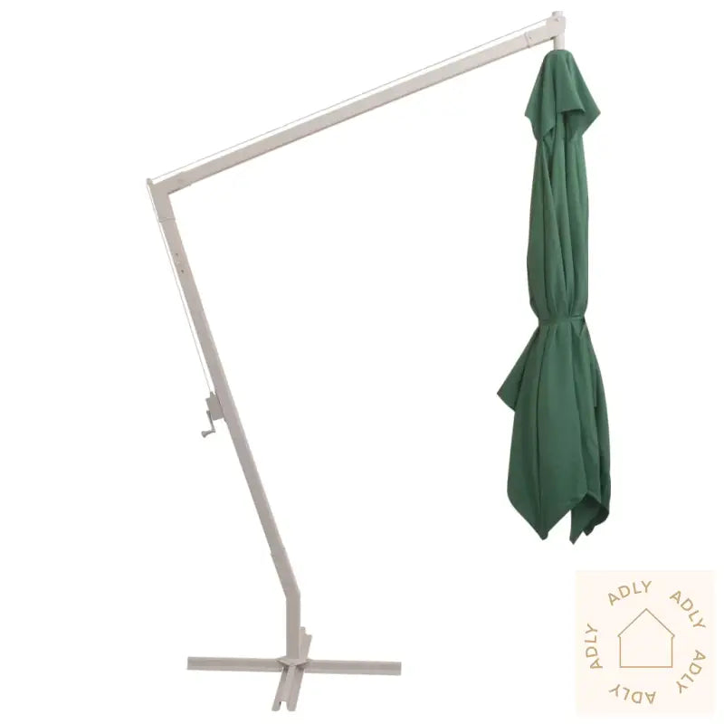 Hengeparasoll 300X300 Cm Grønn Aluminiumsstang