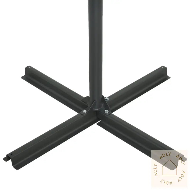 Parasol Med Aluminiumsstang 460X270 Cm Blå