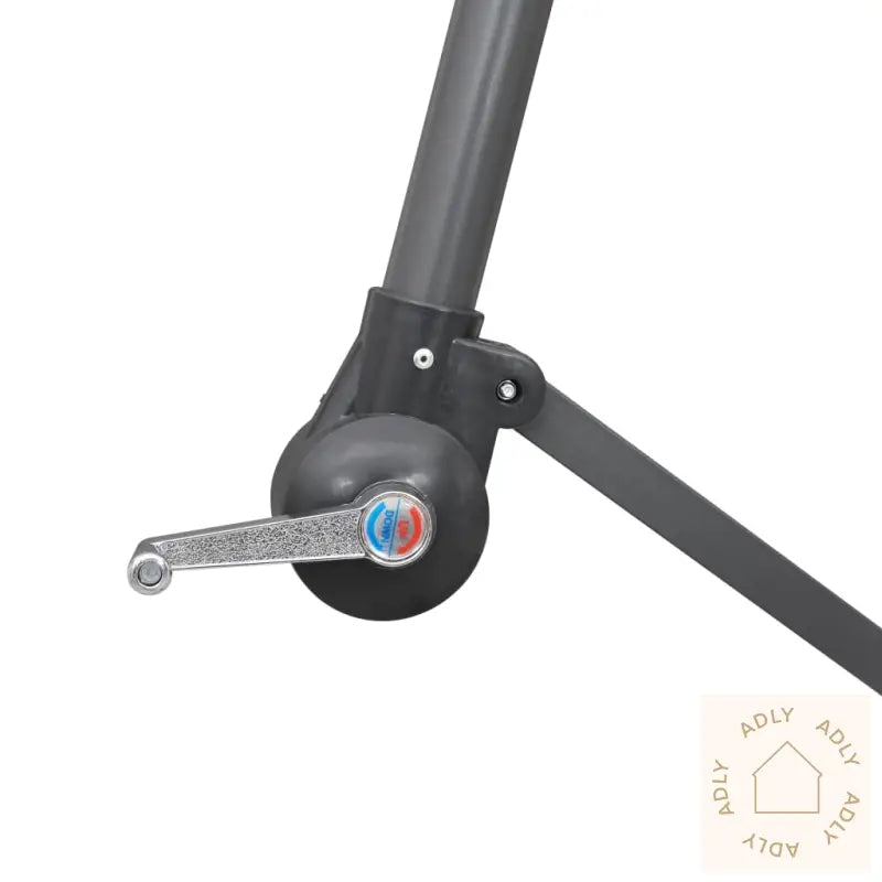 Hengeparasoll Burgunder 3 M Aluminiumsstang