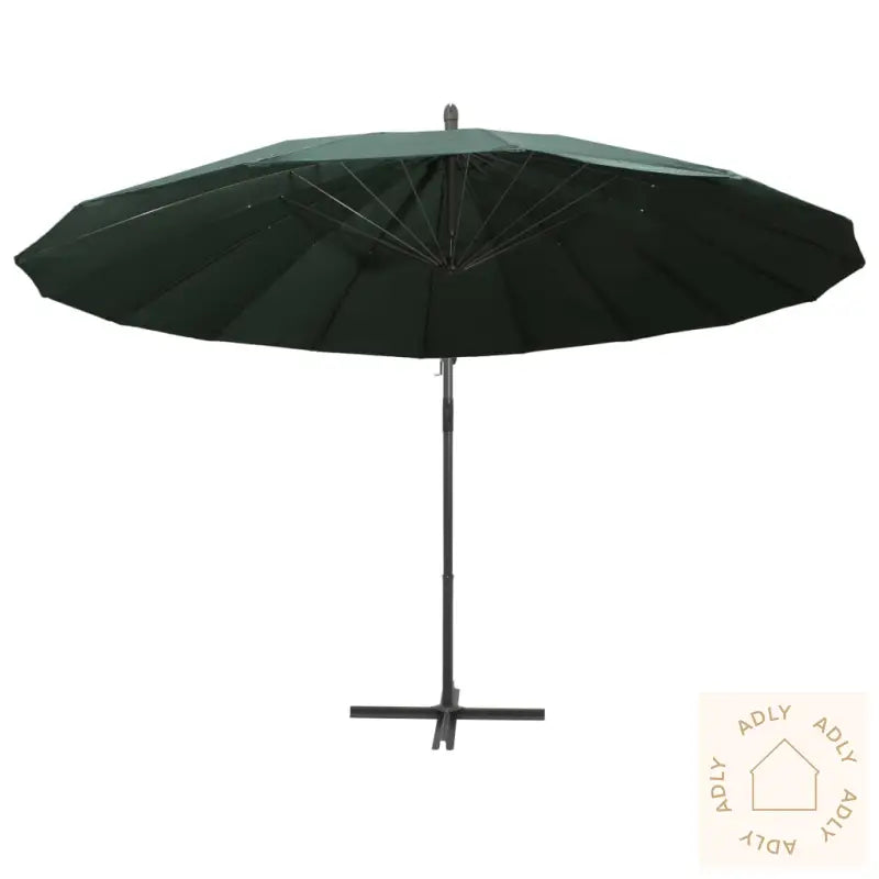 Hengeparasoll Grønn 3 M Aluminiumsstang