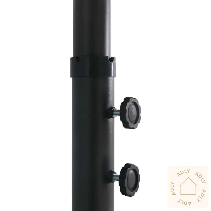 Parasol Med Aluminiumsstang 460X270 Cm Svart