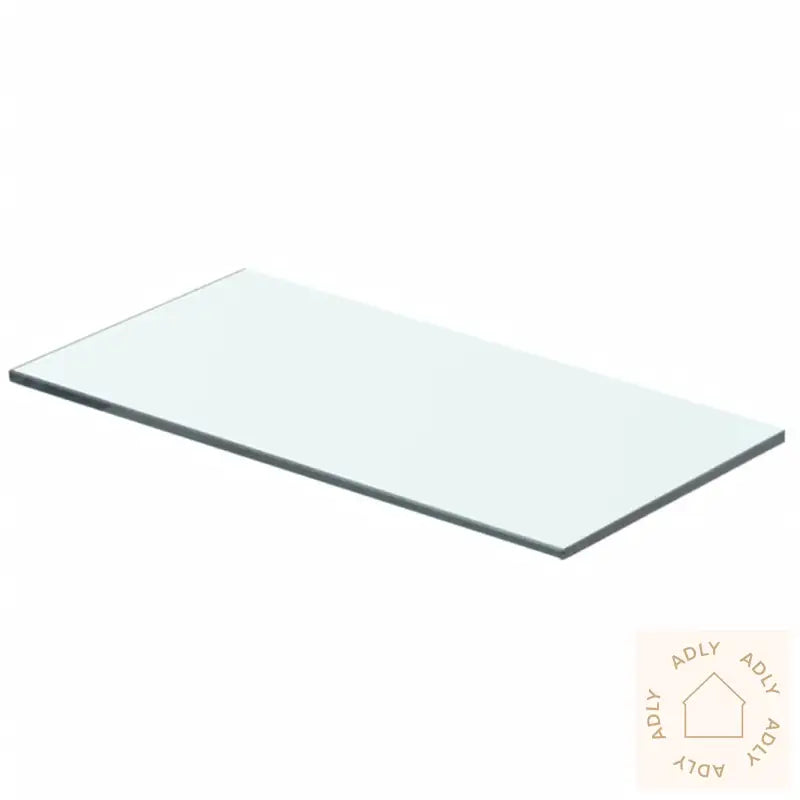Hyllepanel Klart Glass 40X15 Cm
