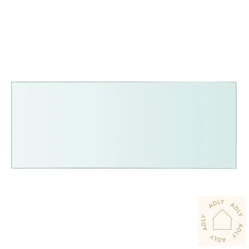 Hyllepanel Klart Glass 40X15 Cm