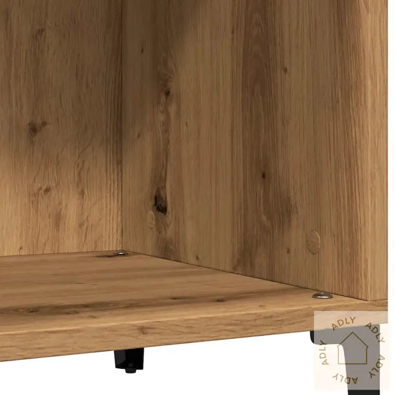 Plateskap Artisan Eik 84,5X38X89 Cm Konstruert Tre