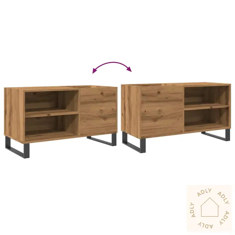 Plateskap Artisan Eik 84,5X38X48 Cm Konstruert Tre