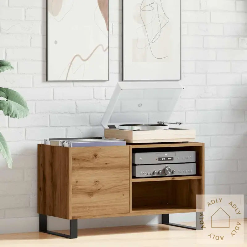 Plateskap Artisan Eik 84,5X38X48 Cm Konstruert Tre