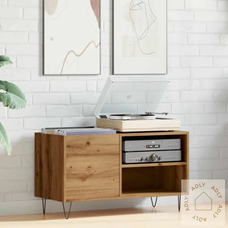 Plateskap Artisan Eik 84,5X38X48 Cm Konstruert Tre