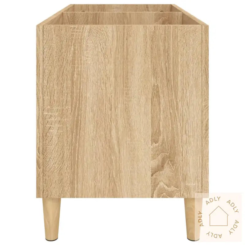 Hifi-Benk Sonoma Eik 74,5X38X48 Cm Konstruert Tre