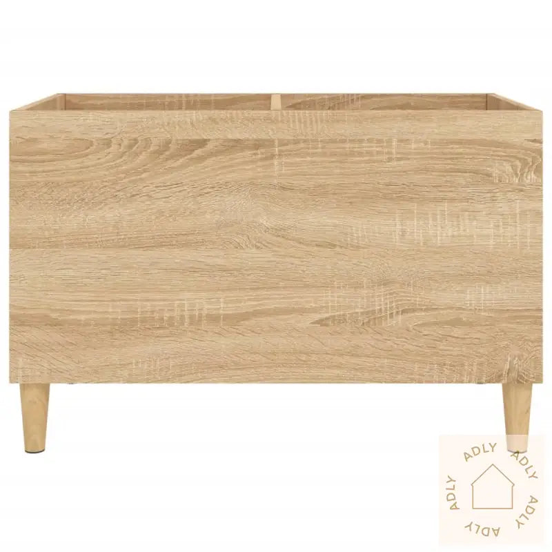 Hifi-Benk Sonoma Eik 74,5X38X48 Cm Konstruert Tre