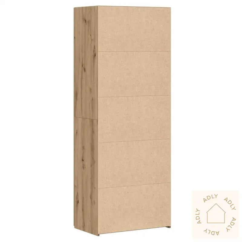 Highboard Artisan Oak 70X42.5X185 Cm Konstruert Tre