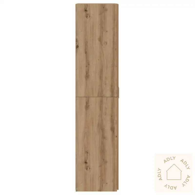 Highboard Artisan Oak 70X42.5X185 Cm Konstruert Tre