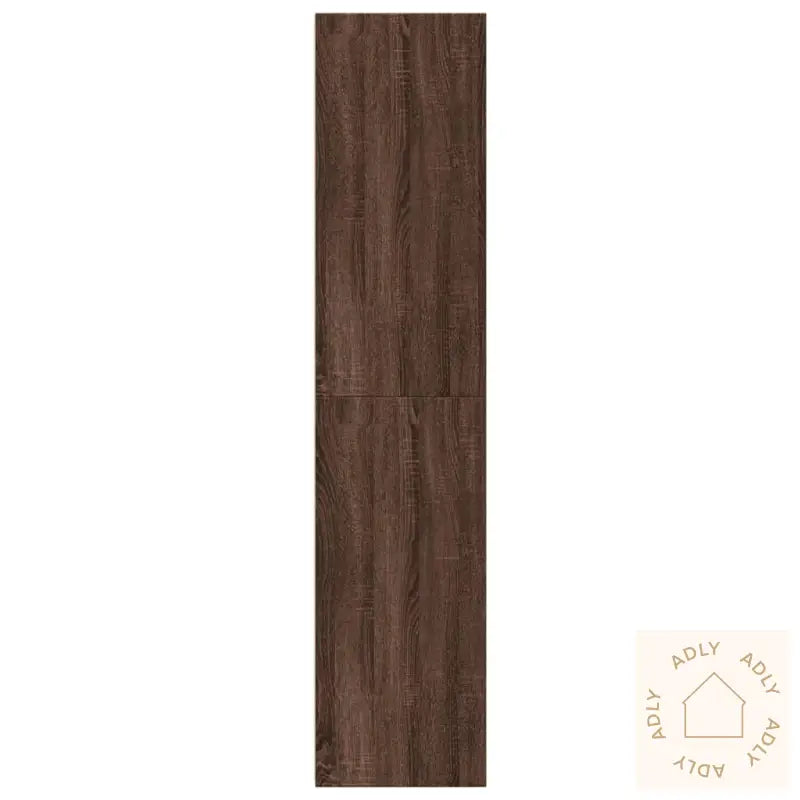 Highboard Brun Eik 45X41X185 Cm Konstruert Tre