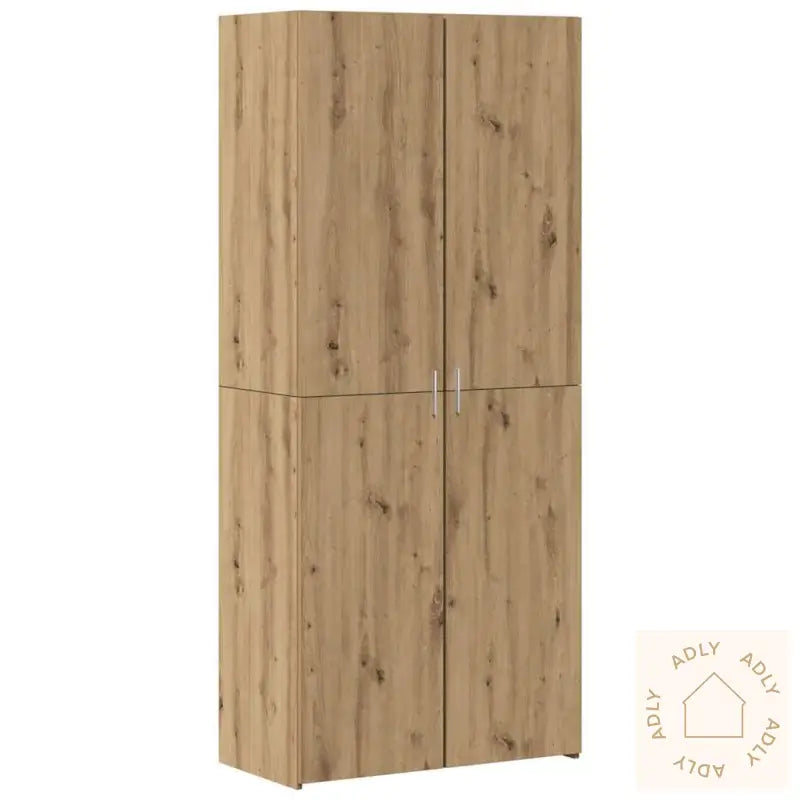 Highboard Artisan Eik 40X42.5X185 Cm Konstruert Tre