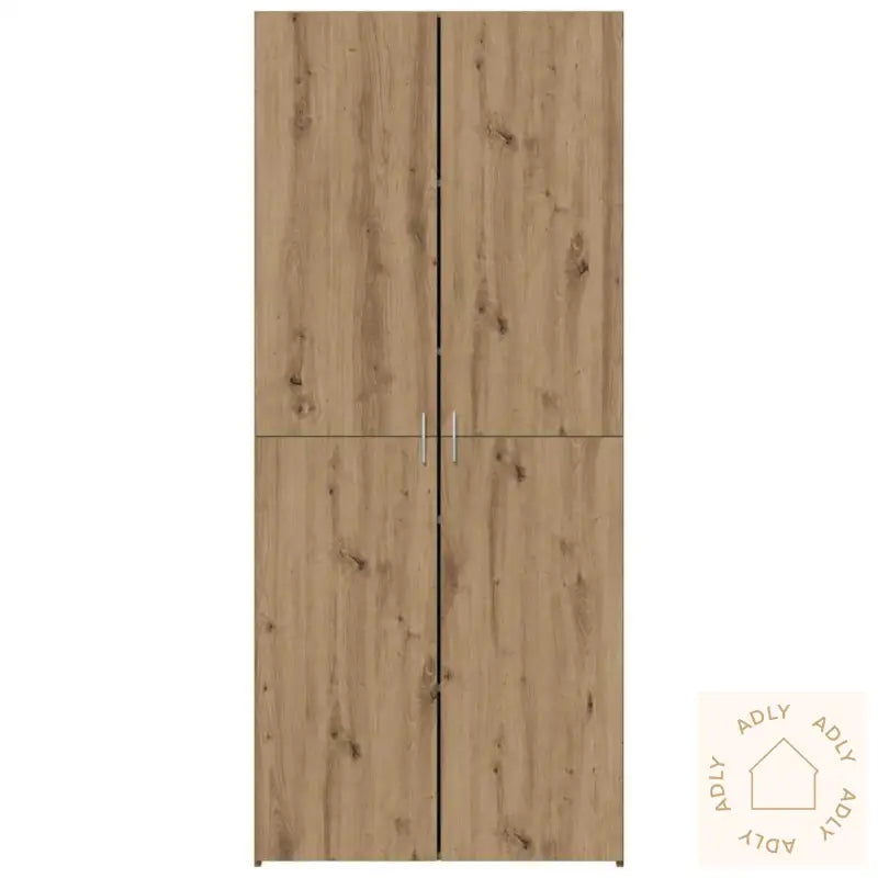 Highboard Artisan Eik 40X42.5X185 Cm Konstruert Tre