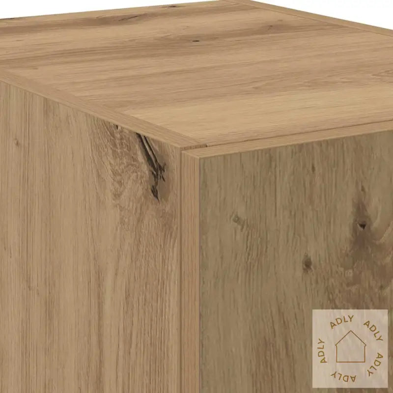 Highboard Artisan Eik 40X42.5X185 Cm Konstruert Tre