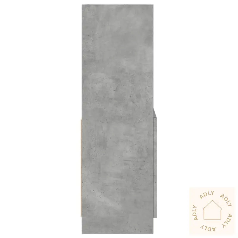 Highboard Betonggrå 63X33X100 Cm Konstruert Tre