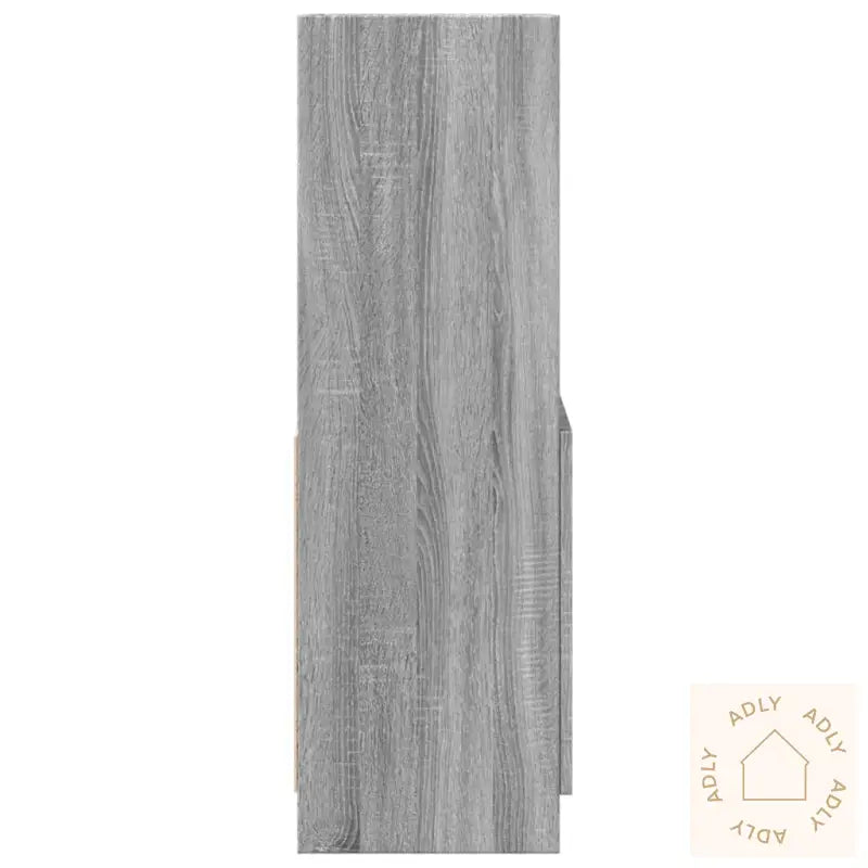 Highboard Grå Sonoma 63X33X100 Cm Konstruert Tre