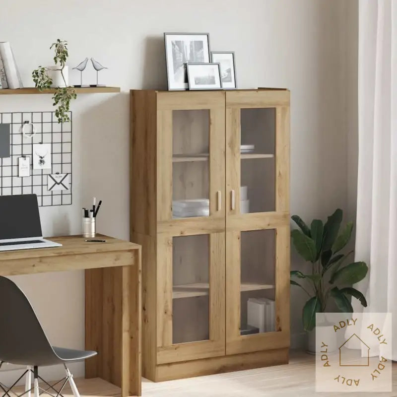 Highboard Artisan Eik 82,5X30,5X150 Cm Konstruert Tre