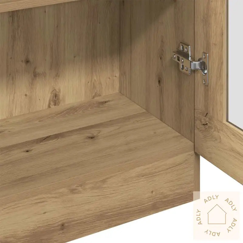 Highboard Artisan Eik 82,5X30,5X150 Cm Konstruert Tre