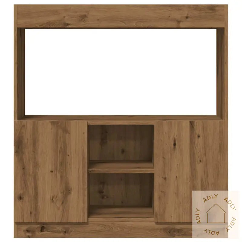 Highboard Artisan Eik 92X33X100 Cm Konstruert Tre