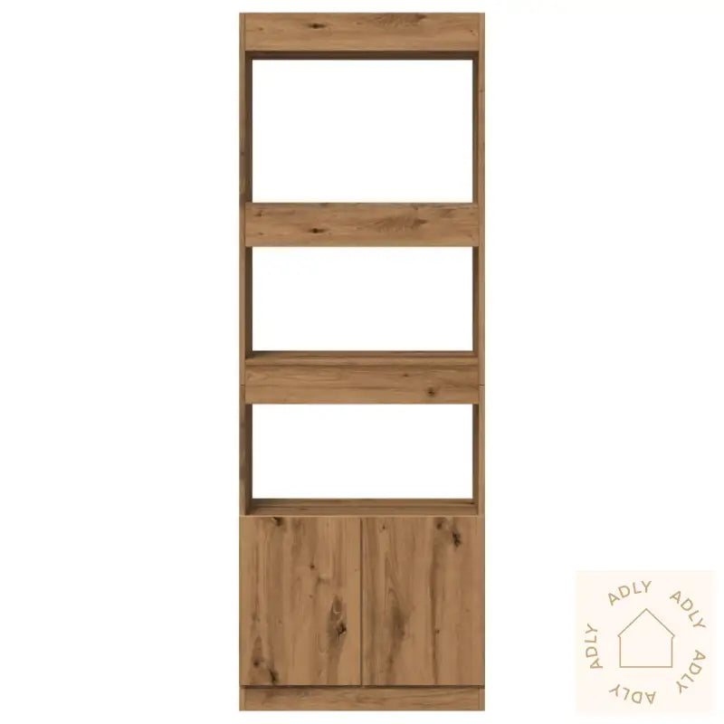 Highboard Artisan Eik 63X33X180 Cm Konstruert Tre