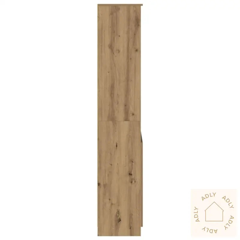 Highboard Artisan Eik 70X35X180 Cm Konstruert Tre