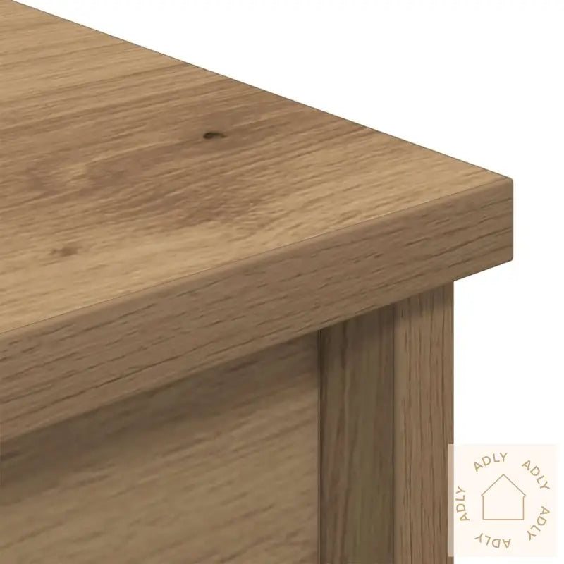 Highboard Artisan Eik 70X35X180 Cm Konstruert Tre