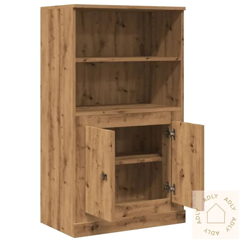 Highboard Artisan Eik 60X35,5X103,5 Cm Konstruert Tre