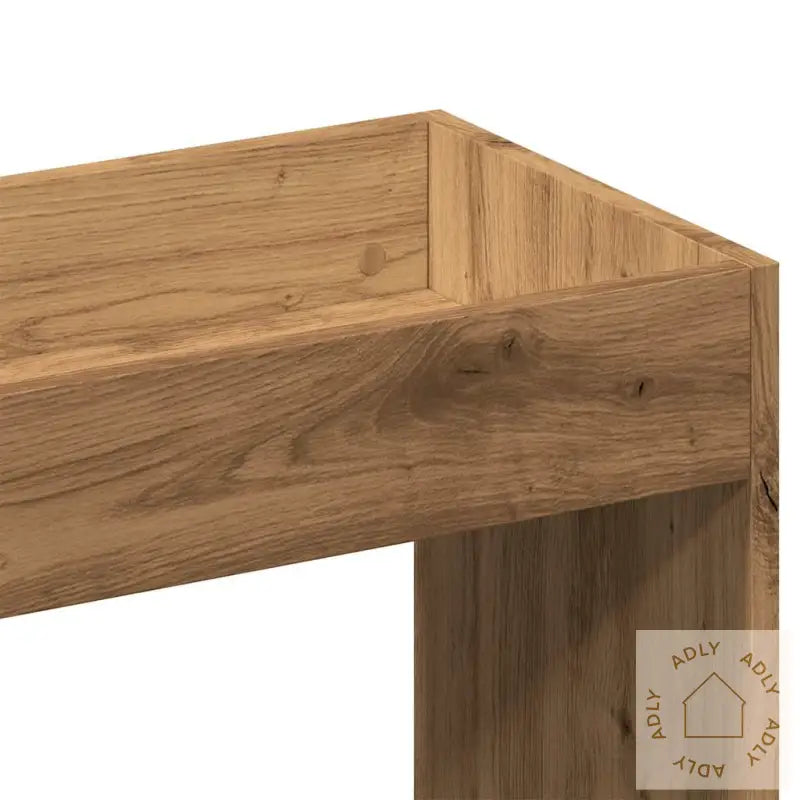 Highboard Artisan Eik 92X33X140 Cm Konstruert Tre