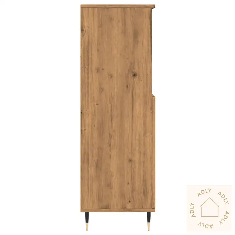 Highboard Artisan Eik 60X36X110 Cm Konstruert Tre