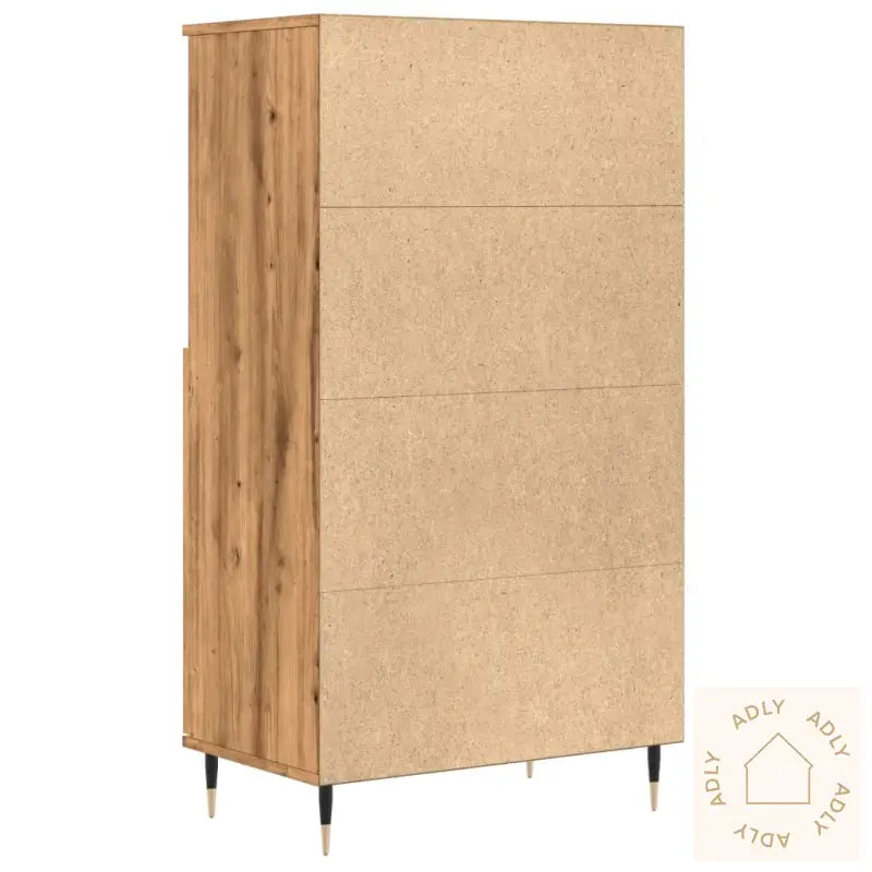 Highboard Artisan Eik 60X36X110 Cm Konstruert Tre
