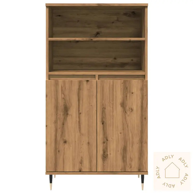 Highboard Artisan Eik 60X36X110 Cm Konstruert Tre