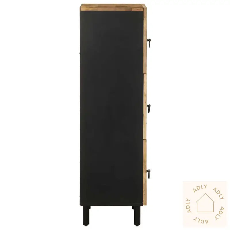 Sideskap 40X33,5X110 Cm Grovt Heltre Mangotre