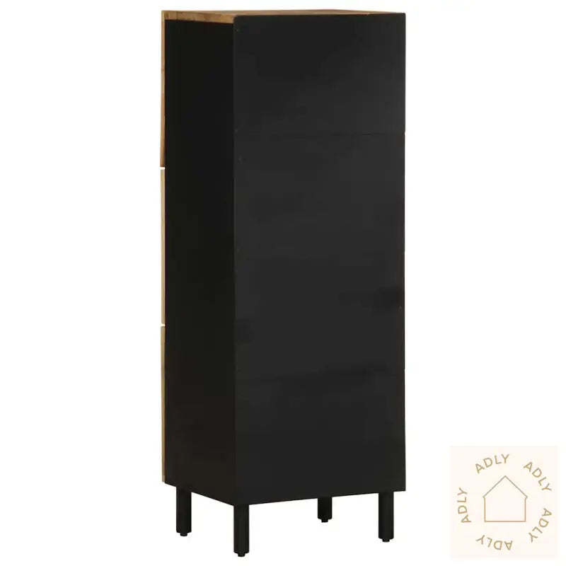 Sideskap 40X33,5X110 Cm Grovt Heltre Mangotre