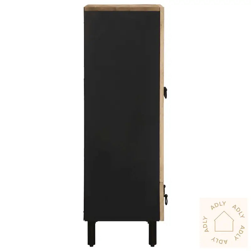 Sideskap 60X33,5X110 Cm Grovt Heltre Mangotre