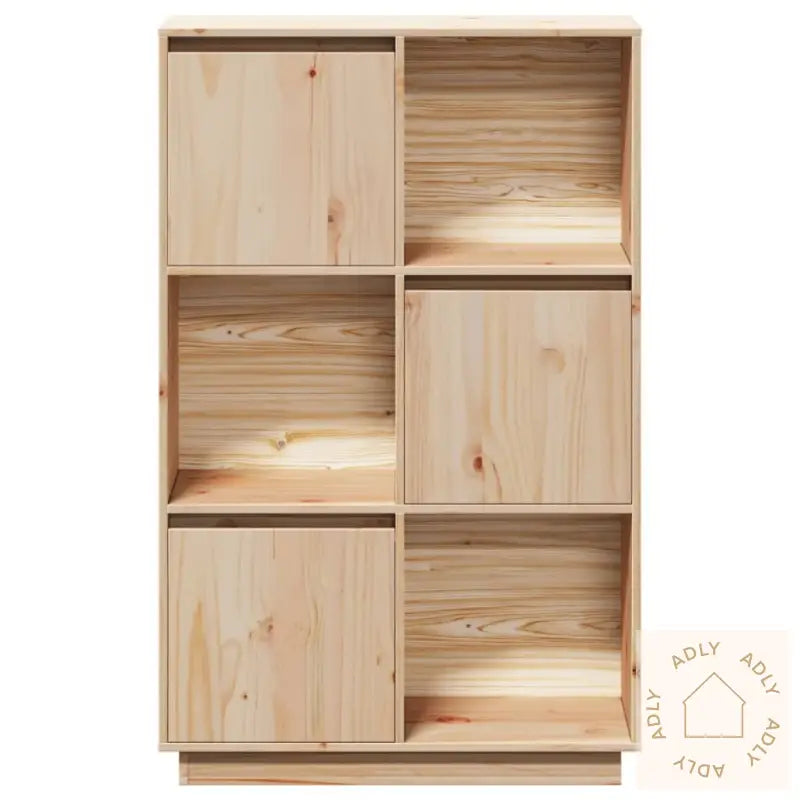 Highboard 74X35X117 Cm Heltre Furu
