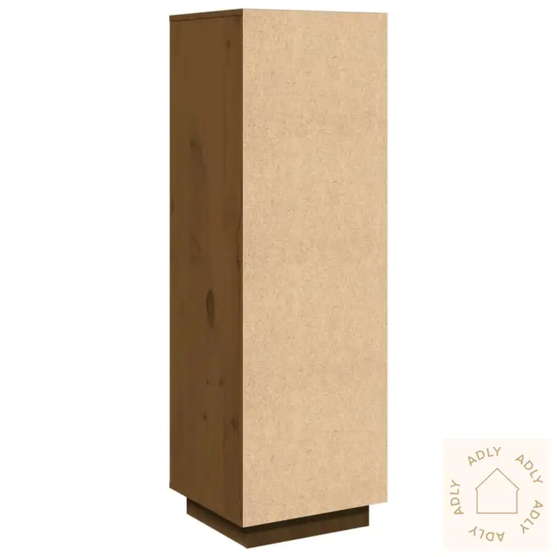 Highboard Honningbrun 38X35X117 Cm Heltre Furu