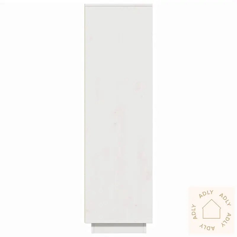Highboard Hvit 89X34X116,5 Cm Heltre Furu