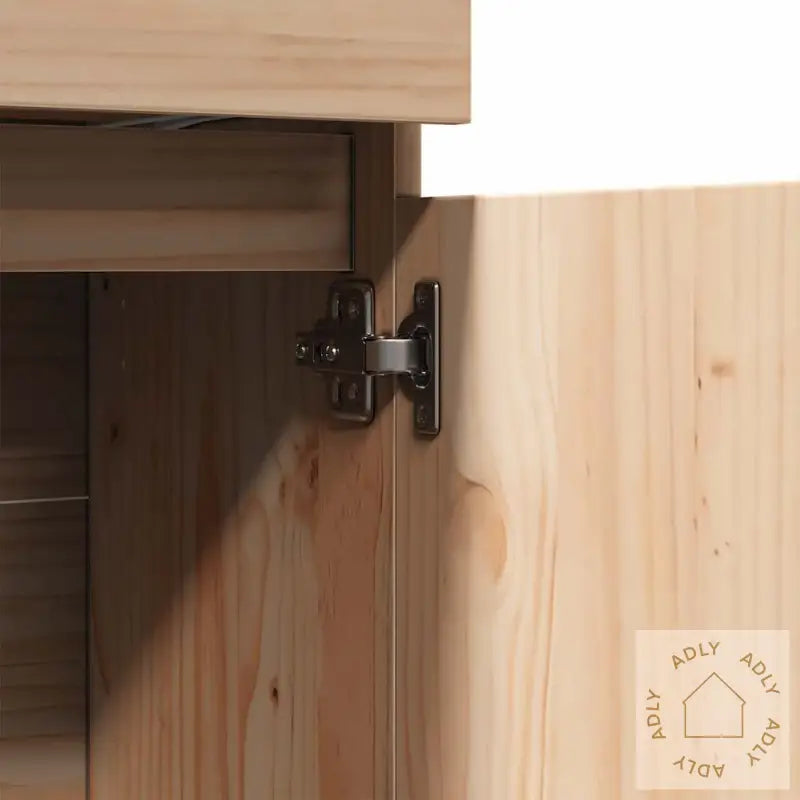 Highboard 89X34X116,5 Cm Heltre Furu