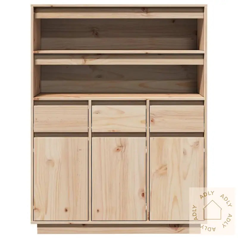 Highboard 89X34X116,5 Cm Heltre Furu