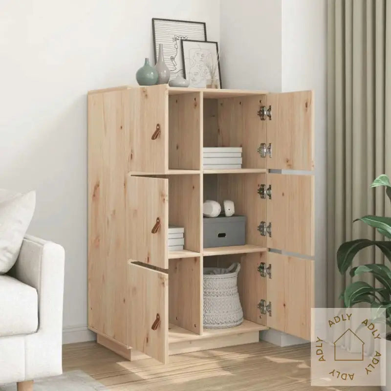 Highboard 67X40X108,5 Cm Heltre Furu