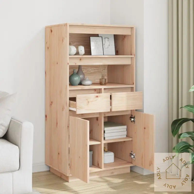 Highboard 60X40X116,5 Cm Heltre Furu