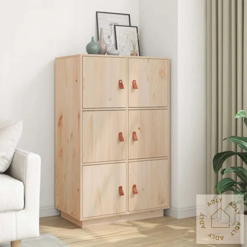 Highboard 67X40X108,5 Cm Heltre Furu