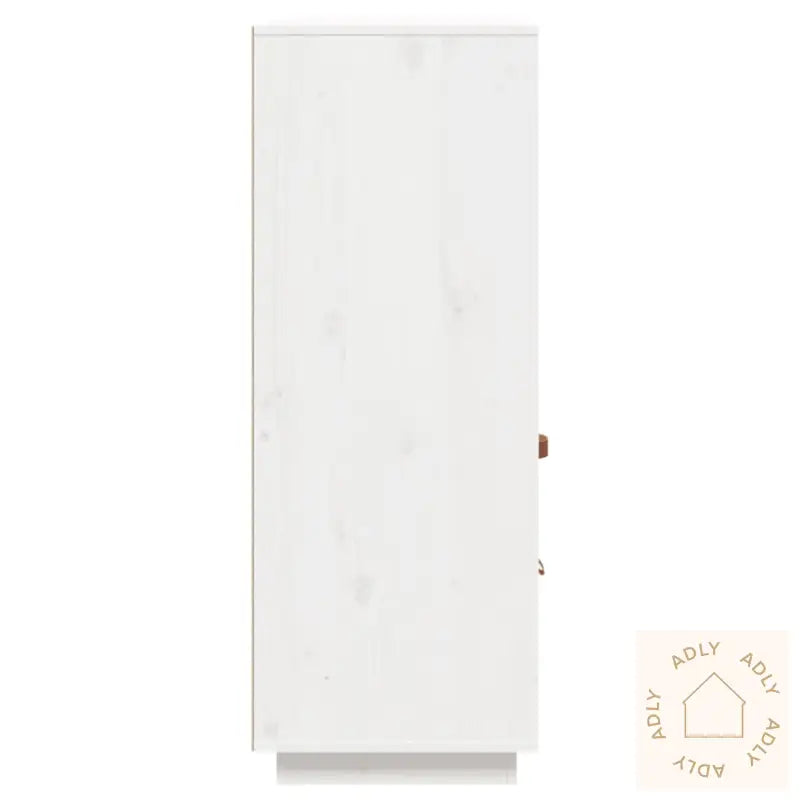 Highboard Hvit 100X40X108,5 Cm Heltre Furu