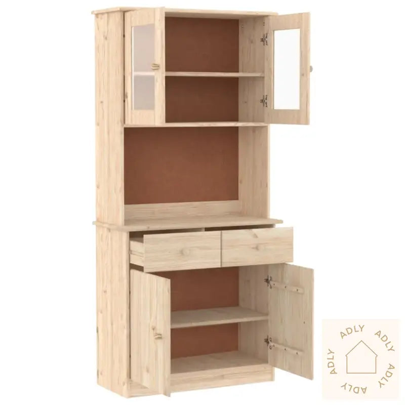 Highboard Alta 77X35X165 Cm Heltre Furu