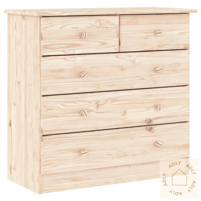 Highboard Alta 77X35X165 Cm Heltre Furu