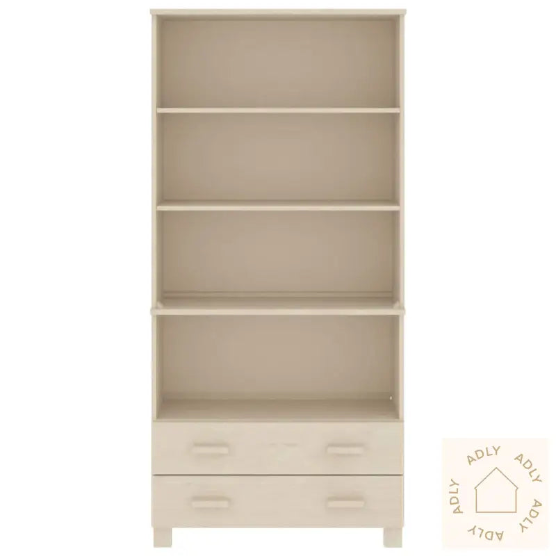 Highboard Hamar Heltre Furu Honningbrun