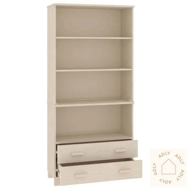 Highboard Hamar Heltre Furu Honningbrun