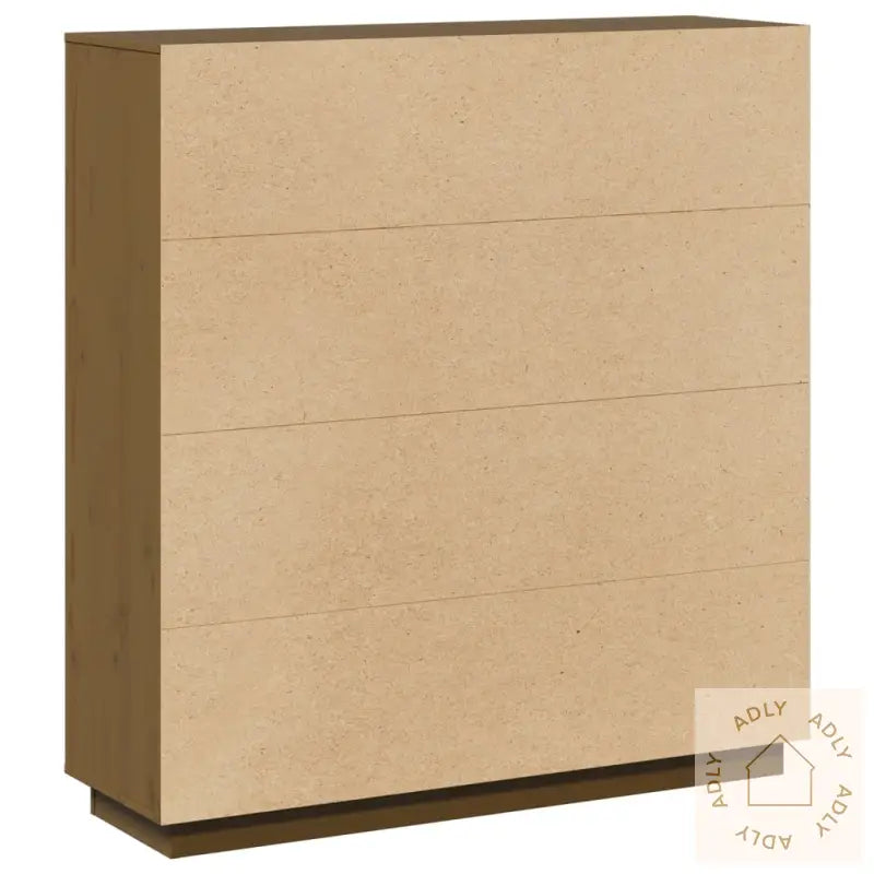Highboard Honningbrun 110,5X35X117 Cm Heltre Furu