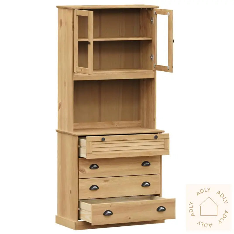 Highboard Vigo 80X40X176 Cm Heltre Furu